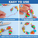 Meuvcol Jewelry Bracelet Glue for Elastic String Knot, Punctuation Beads - Image 4