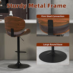 civama Bar Stools Set of 6 for Kitchen Counter, Adjustable Bar Height Chairs - Image 6