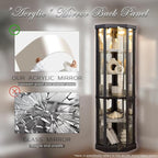 Anwick Corner Display Curio Cabinets - Image 4