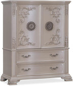 First of a Kind Santa Monica Traditional 5 Piece Queen Bedroom Set - Image 6