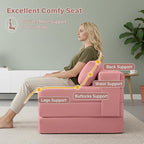 Tiita Folding Sofa Bed Chair, 4-Fold Convertible Sleeper Chair - Image 5