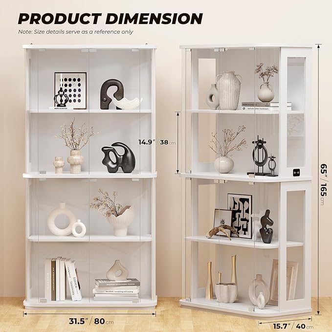 BROTTAR Rounded Display Cabinet - Image 2
