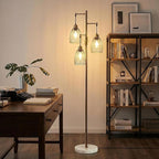 Torondo Dimmable Floor Lamps for Living Room, Industrial Standing Lamp - Image 5