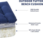 IPYNBAP Outdoor Bench Cushion, Waterproof Bench Cushion - Image 3