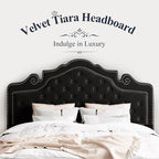 Allewie Queen Velvet Bed Frame - Image 3
