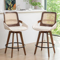 Set of 2 Mid Century Modern Counter Stools by KUNZENTLIVING