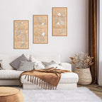 IARTTOP Tropical leaf Wood Wall Decor Framed Palm Monstera Leaves Wooden Wall - Image 5