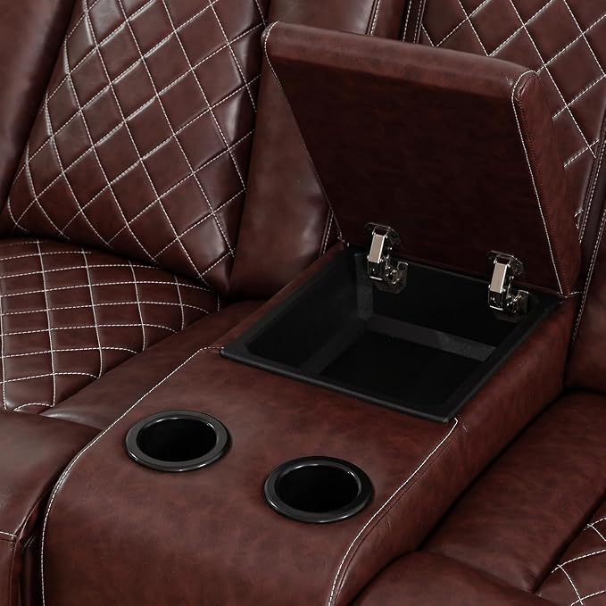 Power Recliner Loveseat Sofa - Image 4