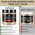 Leather Recoloring Balm and Leather Repair Kit - Image 2