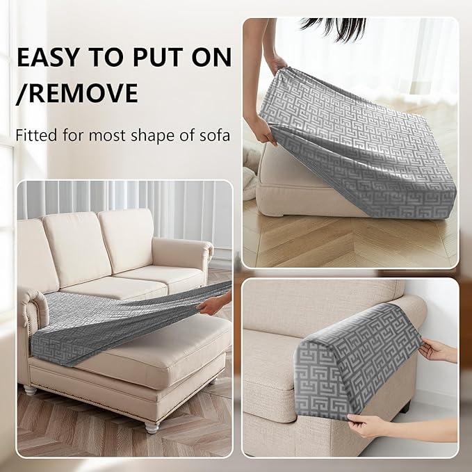 UNBBRRL Stretch Couch Seat Cushion Cover - Image 4