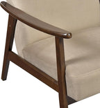 Lexicon Mid Century Modern Chair Velvet Accent Chair - Image 7