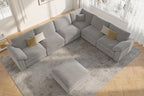 EASE MOOSE Oversized Sectional Modular Sofa, Large Sectional Couch Wide Deep - Image 3