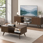 Manora Mid Century Modern Coffee Table - Image 5