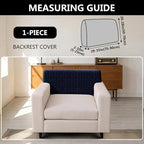 UNBBRRL Stretch Couch Backrest Cushion Cover - Image 2