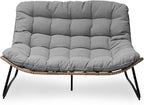 Crestlive Products Outdoor Loveseat 2PCS, Patio Conversation Set, All-Weather - Image 8
