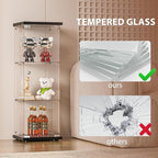 FANYUSHOW 3-Shelf Glass Display Cabinet - Image 6