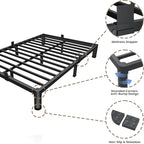 ROIL 7 inch Metal Queen Bed Frame - Image 5