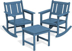 SERWALL Outdoor Rocking Chairs Set of 2 - Image 3