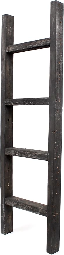 BARNWOODUSA Rustic Decorative Ladder - Image 2