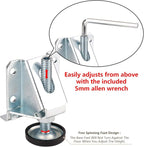 Anwenk Leveling Feet Heavy Duty Furniture Levelers Adjustable Table Leg Leveler - Image 3