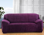 vctops 1-Piece Velvet Plush Stretch Sofa Slipcover by vctops