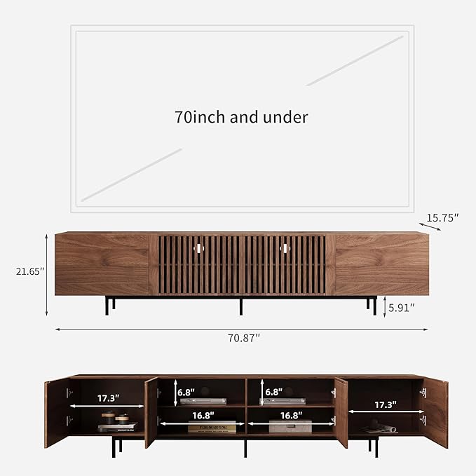 Mid Century Modern TV Stand - Image 2