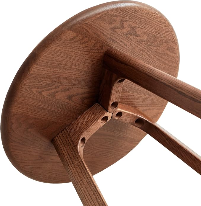 Scandinavian Walnut End Table - Image 3