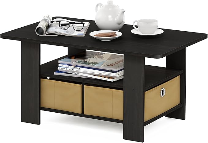 Furinno Andrey Coffee Table, Small Modern Center Table by Furinno-FitsYourSpaceFitsYourBudget