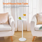 HOOBRO Small Round Side Table, Drink Table, Coffee Martini Table - Image 4