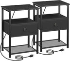 LOAKEKEL Night Stand Set 2, Nightstand by LOAKEKEL
