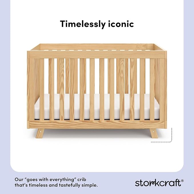 Storkcraft Beckett 3-in-1 Convertible Crib – GREENGUARD Gold Certified - Image 4