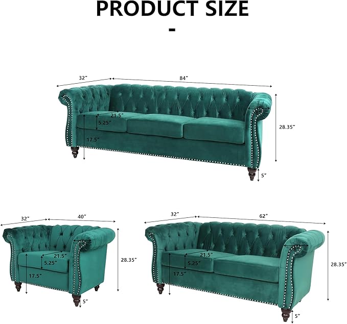 AVZEAR Living Room Accent Chair, Upholstered Sofa Chair Single Sofa Chair - Image 2