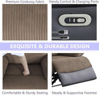 Power Recliner Loveseat Sofa - Image 4