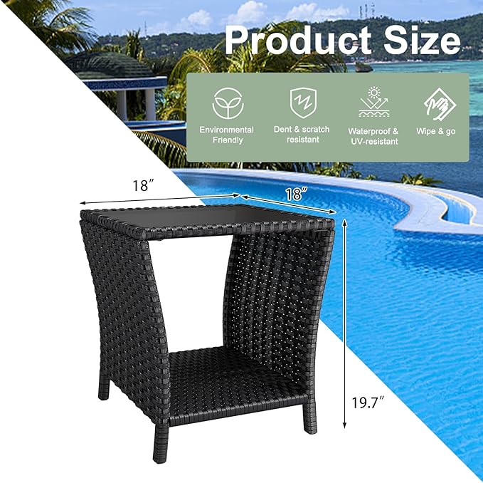 kinbor Small Outdoor Table - Image 6
