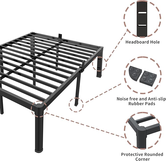 ROIL 12 inch Twin Bed Frames - Image 6