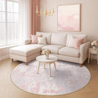 RELEANY Washable Area Rugs 4ft Non-Slip Modern Abstract Soft - Image 9