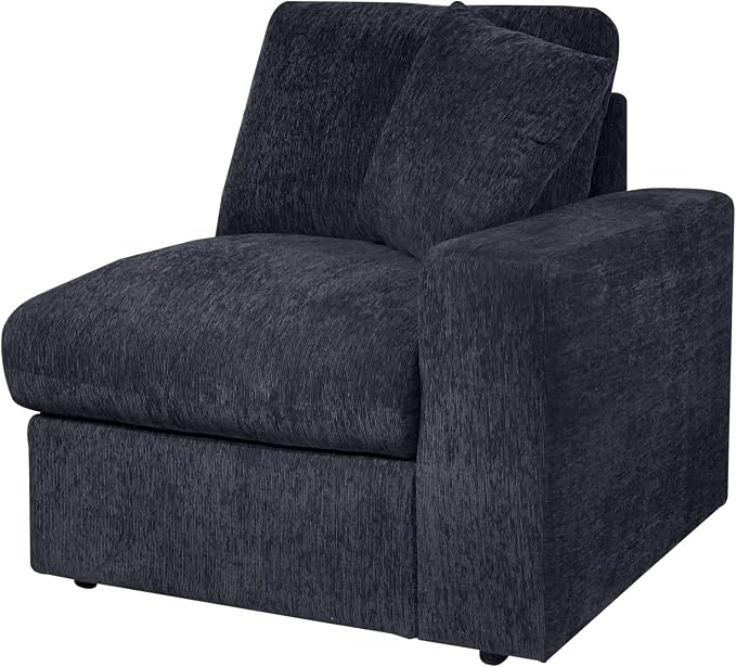 Ball & Cast 127" Oversized Modular L-Shaped Sectional Sofa, Large Chenille - Image 11