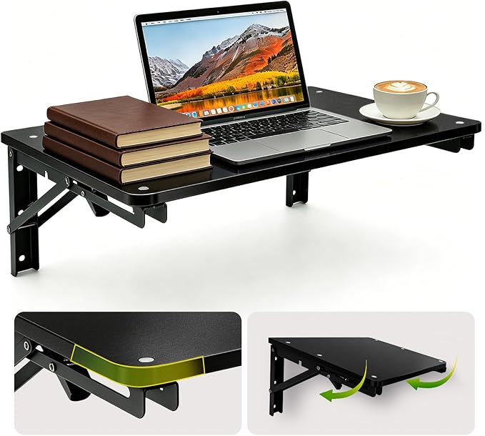 Wooden Folding Shelf Wall Mounted by IDUNSEED