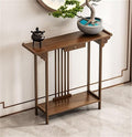 Natural Bamboo Console Table by Unknown