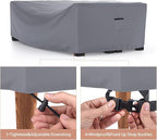 Mrrihand Heavy Duty Patio Furniture Covers, Outdoor Furniture Covers Waterproof - Image 4