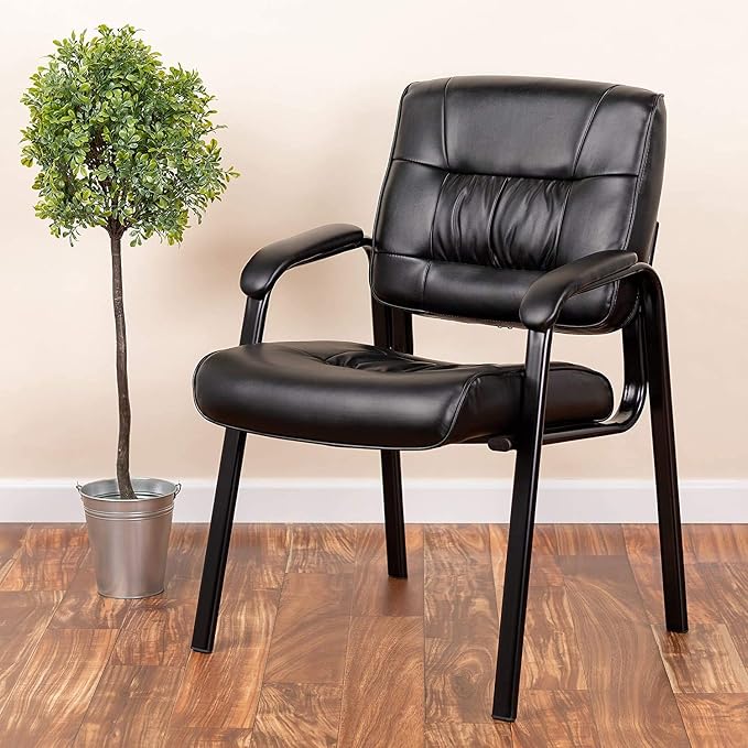 Flash Furniture Haeger LeatherSoft Tufted Executive Reception Chair - Image 2