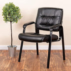 Flash Furniture Haeger LeatherSoft Tufted Executive Reception Chair - Image 2