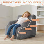 Bean Bag Chairs for Kids with Armrests, Comfy Kids Bean Bag Chair, Stuffed - Image 4