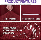 ZNSAYOTX Stretch Oversized Couch Cover Universal Sofa Covers - Image 4