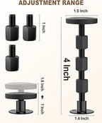 2PCS Adjustable Threaded Bed Frame Anti-Shake Tool, Upgraded Headboard stoppers - Image 2
