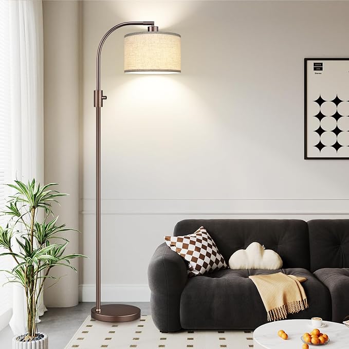 Nintiue Upgraded Modern Arc Dimmable Tall Standing Floor Lamp - Image 7