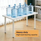 QLLY 28 inch Adjustable Metal Desk Legs, Heavy Duty Furniture Table Legs - Image 4