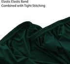 Super Stretch Ottoman Cover- Soft Form Fit Ottoman Cover Rectangular Ottoman - Image 6
