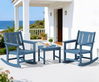SERWALL Outdoor Rocking Chairs Set of 2 by SERWALL