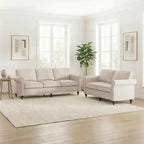 Living Room Sofa Sets 2 Piece, Modern 3 Seater Sofa and Loveseat Couch Sets - Image 7